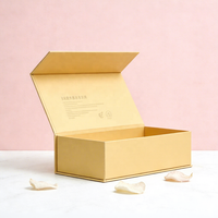 Boîte à bijoux en forme de livre magnétique écologique, emballage cadeau, logo personnalisé, estampage à chaud, marquage de luxe, carton rigide