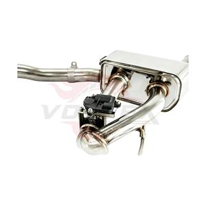 Sistema de Escape Catback con Válvulas de Acero Inoxidable Vortex para Porsche Cayenne 9Y0 E3 2.9T 3.0T con Tubos de Escape Cuádruples en Negro Brillante - Product Image 3