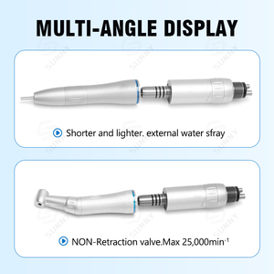 Kit de Turbina Dental de Alta y Baja Velocidad de Calidad Superior con Contra Ángulo y Motor de Aire - Product Image 3