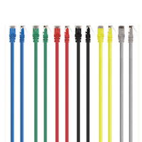 Hankpower 1m 3m 5m Rj45 Cat5 Cat5e kucing 5e Cat6 Cat6a kucing 6 Utp kabel kabel Patch komunikatioan jaringan komputer