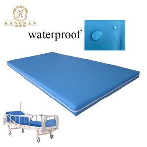 Colchón de espuma comprimida enrollable colchón cama individual de hospital cubierta de PU impermeable de espuma de alta densidad para el hogar de ancianos médicos - Product Image 6