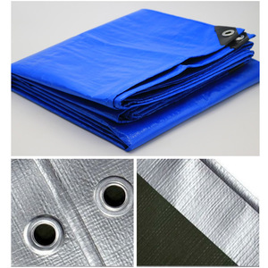 Tarpaulin Green Waterproof Outdoor Tarp Multiple Sizes Sunscreen Rainproof <b>Cargo</b> <b>Cover</b> Windproof Shade Cloth - Product Image 4