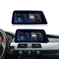 Pantalla de hoja de 12,3 "4G + 64G Snapdragon 668s reproductor GPS Android Auto CarPlay para BMW 5 Series E60 E61 2007-2010