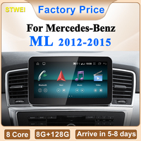 STWEI2024 Écran tactile multimédia sans fil Android Auto CarPlay à écran partagé USB 9,33 pouces 8,4 pouces Tableau de bord 4G Mercedes Benz M