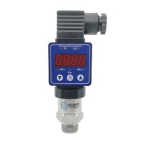 Transmetteur de pression 4-20mA 0,5% Hirchman DIN43650A 2-600bar en acier inoxydable avec affichage numérique LED