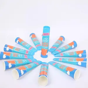 Wholesale Factory Price Ice Lolly Paper Tubes Cup Liquid Frozen Push Up Tube For Drinking