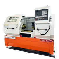 Tour CNC haute précision CK6140, tour à lit plat robuste, automatique, pour métaux, certifié CE ISO