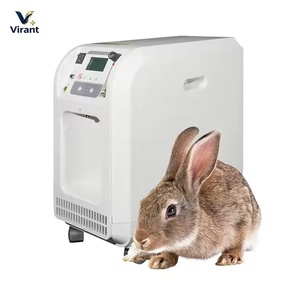 Concentrador de Oxígeno Veterinario de 3L, 5L, 7L y 10L, Salida de Oxígeno Estable, Soporte Respiratorio de Emergencia para Animales, Clínicas <span class=keywords><strong>Veterinarias</strong></span> - Product Image 3