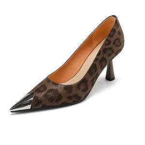 Chaussures de mariée en cuir souple de qualité supérieure, mocassins à enfiler, tendance mode été-automne 2026, style Mary Jane français, talon carré décontracté - Product Image 1