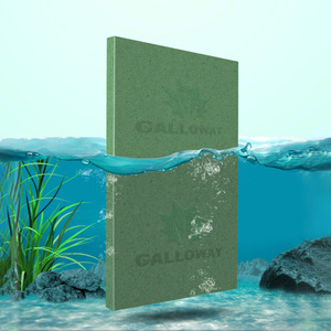 Panneau <span class=keywords><strong>de</strong></span> bois MDF vert résistant à l'humidité 12mm 18mm 850 HDMR MR-MDF HDF contreplaqué aggloméré - Product Image 2