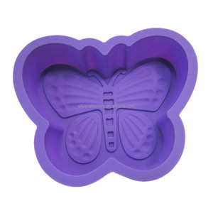 Molde <span class=keywords><strong>de</strong></span> Silicona para Hornear en Forma <span class=keywords><strong>de</strong></span> Mariposa, Antiadherente y Reutilizable, para Pasteles Caseros, Gelatinas y Pudines - Product Image 2