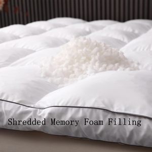 Cojín de colchón superior de espuma viscoelástica suave y transpirable de tamaño King con diseño antideslizante para hoteles - Product Image 3