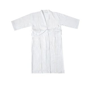 SOFT, ABSORBENT LIGHTWEIGHT 100% COTTON <strong>WAFFLE</strong> <strong>ROBE</strong> for HOTEL &amp; RESORT - Product Image 1