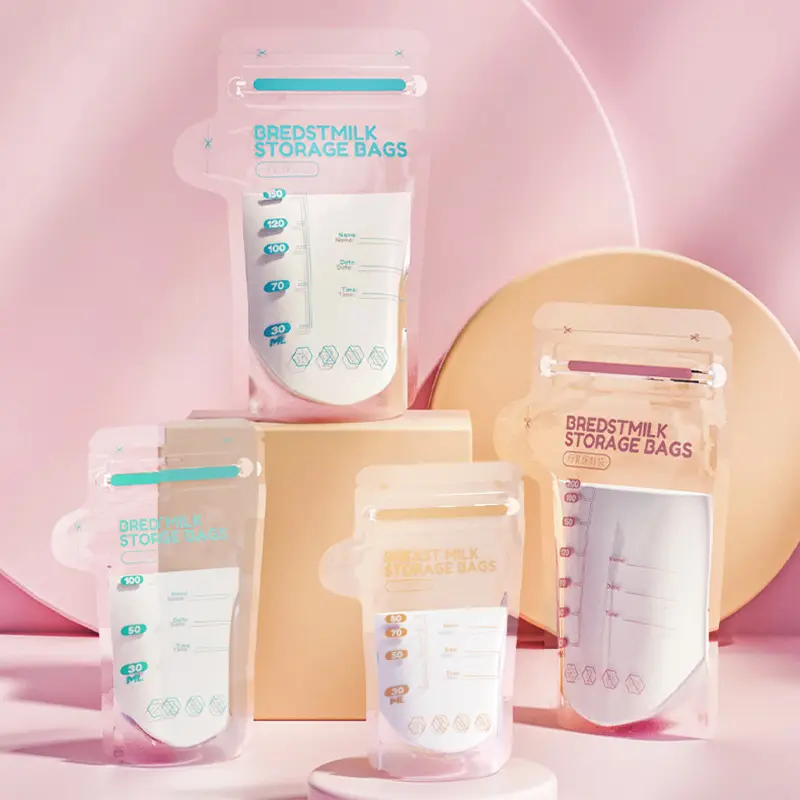Magic Factory-bolsa de almacenamiento de leche para lactancia, congelador transparente desechable, venta al por mayor