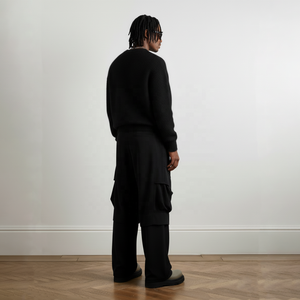 Jersey de Mohair para Hombre Personalizado de Diseñador con Jacquard de Letras y Cuello Redondo, Pulóver de Punto con Máxima Comodidad - Product Image 5