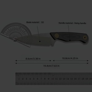 Coltello Benchmade203 (Dacian) con Manico in Lino, Fornitura Diretta dalla Fabbrica, Disponibile negli USA, Vendita all'Ingrosso e al Dettaglio, Servizio Personalizzato, Regalo Pratico e Meraviglioso - Product Image 5