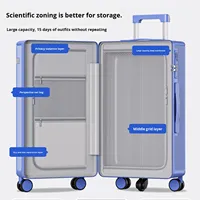Ensemble de valises de voyage en polycarbonate à roulettes, 20 pouces pour bagages à main et 28 pouces pour valises de voyage, vente en gros
