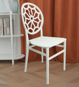 Chaise de Salle à Manger Moderne en Plastique Blanc, Sans Accoudoirs, en Acier et Fer, Bon Marché, pour Mariages, Banquets, Événements, Mobilier d'Hôtel et de Salon Extérieur - Product Image 6