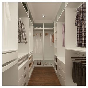 Prima Personnalisable Couleurs Pas Cher Moderne Armoire En Bois Placard Avec Portes Vêtements Chambre Armoire - Product Image 6