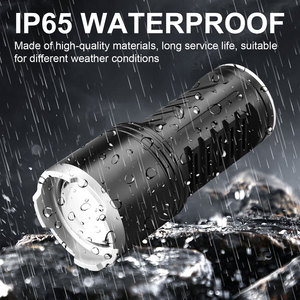 Супер яркий 10000 люмен металлический водонепроницаемый фонарик Linterna дальнего действия Мощный светодиодный тактический зум-фонарик перезаряжаемый - Product Image 5