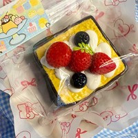 Assortiment de jouets squishy en forme de desserts simulés, jouets anti-stress mignons en forme d'aliments pour la relaxation quotidienne et le jeu amusant