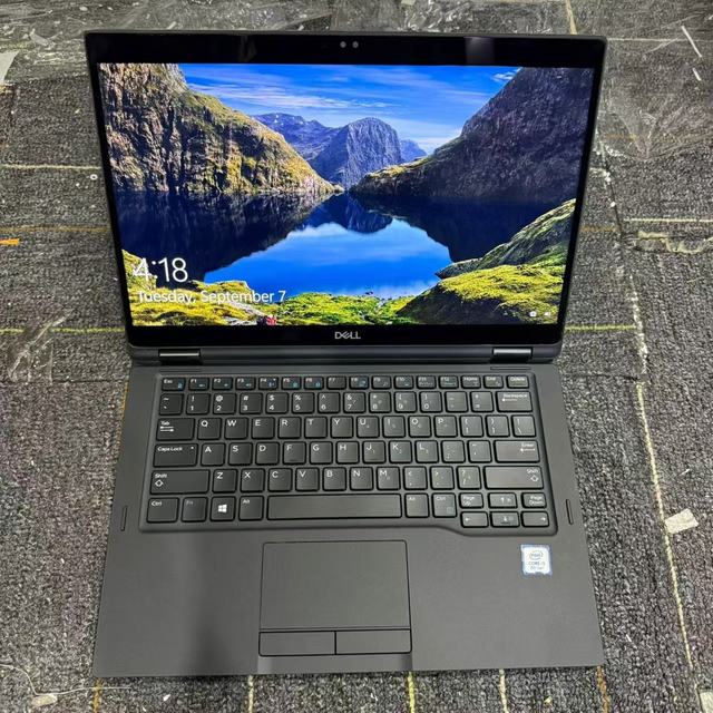 Original Used Laptops for Dell Latitude 7390 I7 Generation I7-8th 8GB RAM 256GB 512GB 1TB 13.3" Business Laptop Office Computer