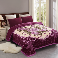 Couverture en polaire Raschel douce et confortable de style coréen, sur mesure, nouvelle, multicolore, taille king, 12 kg, épaisse, pour toutes les saisons
