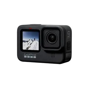 GoPro HERO 9ブラックアクションカメラ4K 5K、カラーフロントスクリーンスポーツカム20MP写真、ライブストリーミングGo Pro HERO 9
