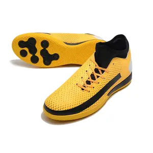 Zapatos de fútbol originales transpirables para hombre, botas de fútbol IC, el mejor precio, zapatos de fútbol más populares