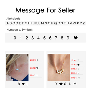 Thép không gỉ 14k vàng PVD mạ liên kết Chuỗi vòng cổ titan thép tự làm tùy chỉnh số và tên Thư Mặt dây chuyền dropshipping - Product Image 5