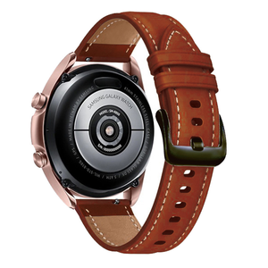 Bracelet en cuir pour montre intelligente Samsung <span class=keywords><strong>Galaxy</strong></span> <span class=keywords><strong>Watch</strong></span> 3, 22 <span class=keywords><strong>mm</strong></span>, bracelet en cuir Samsung <span class=keywords><strong>Active</strong></span>, 20 <span class=keywords><strong>mm</strong></span>, Spot - Product Image 5