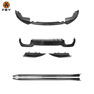 Kit de Carrocerí<span class=keywords><strong>a</strong></span> Estilo AD de Fibra de Carbono para <span class=keywords><strong>BMW</strong></span> Serie 3 G20 <span class=keywords><strong>330i</strong></span> M340i Pre Lci 2019-2021, Alerón Delantero, Faldones Laterales, Difusor Trasero - Product Image 3