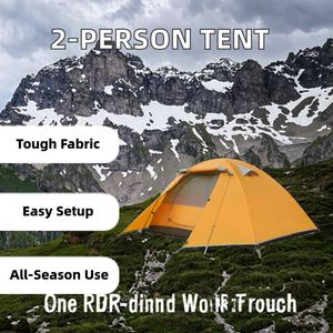Carpa Automática Impermeable Ultraligera de Alta Gama para 4 Estaciones con Carpa Interior Cálida y Varillas de Fibra de Vidrio, Equipo de Camping - Product Image 2