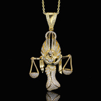 Collier Pendentif Charme Ange en Zircon en Argent Sterling 925 Personnalisé, Tendance Européenne et Américaine, Meilleure Vente Transfrontalière