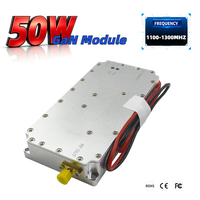 Module amplificateur RF numérique LDMOS durable 50W 100W AGD, vente directe usine, 900M 1.2G 1.5G 2.4G LORA, défense anti-drone FPV