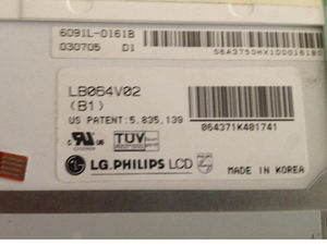 Pour <span class=keywords><strong>LG</strong></span> 6.4 pouces 640x480 écran LCD panneau d'affichage industriel ordinateur écran LCD LB064V02-<span class=keywords><strong>B1</strong></span> - Product Image 5
