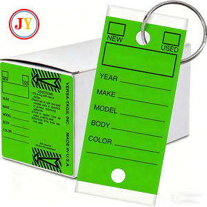 Số lượng lớn đa màu tự cán nhựa thẻ chìa khóa xe với Vòng góc treo <span class=keywords><strong>tag</strong></span> tự động Đại lý nguồn cung cấp - Product Image 4