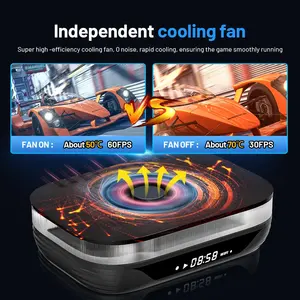 Ye Super Console X4 Plus Plug and Play Console de jeux vidéo rétro Lecteur de jeux classique pour PSP 4K Android 11 Boîtier TV - Product Image 5