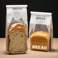 Bolsa de Plástico para Pan, Diseño Personalizado, Celofán para Alimentos, Empaque para Panadería, Tostadas, Sándwiches