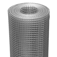Grillage en fer soudé 6x6, 5x5, 4x4, longueur 30m, hauteur 1,5m, clôture en treillis métallique galvanisé pour volailles et poulets