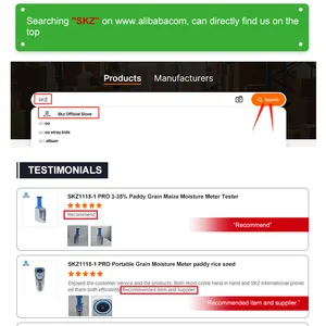 SKZ111B-1 PRO LDS-1G tragbare intelligente Korn Feuchtigkeit Messgerät Tester Inhalts analysator