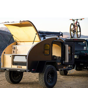 Remolque de Campamento Ultraligero Todoterreno Tipo Lágrima Pequeño con Aire Acondicionado - Product Image 2