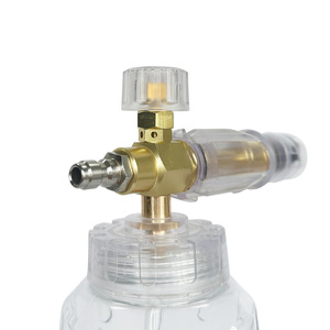 Lance à mousse en plastique entièrement transparente 1L, haute pression 8MPa, pour pompes à eau, <span class=keywords><strong>lave</strong></span>-auto, pistolet à mousse, canon à mousse - Product Image 5