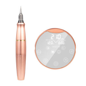 Miroir numérique P90 écran <span class=keywords><strong>LED</strong></span>, <span class=keywords><strong>Machine</strong></span> de maquillage <span class=keywords><strong>Permanent</strong></span>, <span class=keywords><strong>Machine</strong></span> de tatouage rotatif, ensemble de stylos à sourcils pour Microblading 2022 populaire rose - Product Image 1