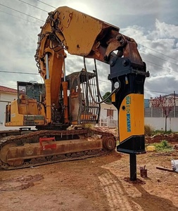 Marteau hydraulique brise-roche SQ80 pour excavatrices de 18 à 26 tonnes, accessoire de construction et d'exploitation minière, burin inclus - Product Image 4