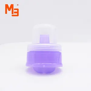 Free Sample 4L PP Plastic Laundry Detergent Bottle Measuring Screw Cap Laundry Liquid Flat Top Caps