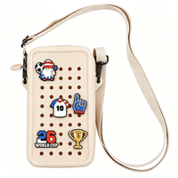 Sac bandoulière mini en silicone pour femme Chinfai, sac à bandoulière long en silicone, sacs à bandoulière OEM, cadeaux pour le jour du match