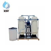 Machine d'osmose inverse de l'eau 500 L/H, filtre à eau du robinet, purificateur industriel, traitement de l'eau, adoucisseur d'eau, système de filtration au sable et au charbon