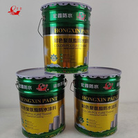 Peinture polyuréthane moderne à base d'huile certifiée CE, imperméable et anti-UV, avec film élastique pour la réparation des murs extérieurs, des toits plats et des terrasses