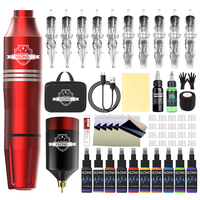Kit de tatouage complet professionnel bon marché kit de machine à tatouer pour tatoueur